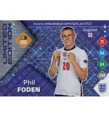 ROAD TO WORLD CUP QATAR 2022 Limited Edition Phil Foden (England)